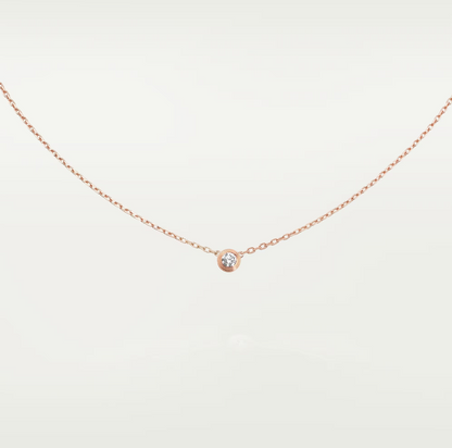 [Glow Jewelry]DAMOUR DIAMOND NECKLACE