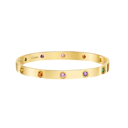 [Glow Jewelry]2026 RAINBOW LOVE BRACELET 6.1MM  10 DIAMONDS
