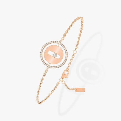 [Glow Jewelry]LUCKY MOVE PAVED DIAMOND BRACELET