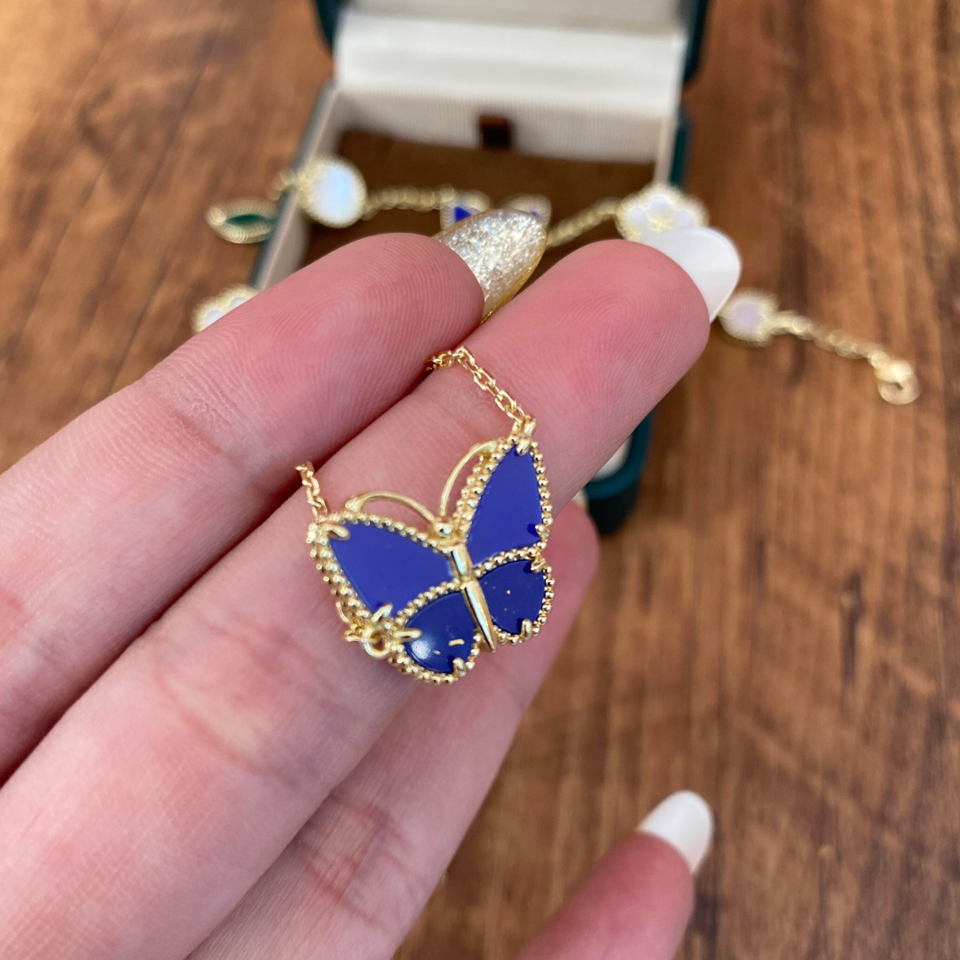 [Glow Jewelry] 2026 NEW LUCKY BUTTERFLY 1 MOTIFS NECKLACE