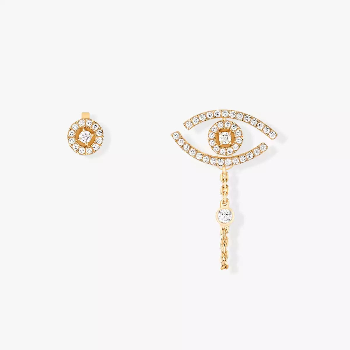 [Glow Jewelry]Lucky Eye Diamond Earrings