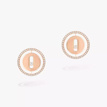 [Glow Jewelry]Lucky Move Diamond Earrings