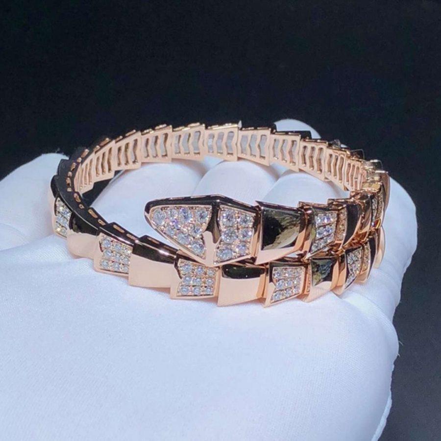 [Glow Jewelry]SERPENTI BRACELET PINK GOLD DIAMOND