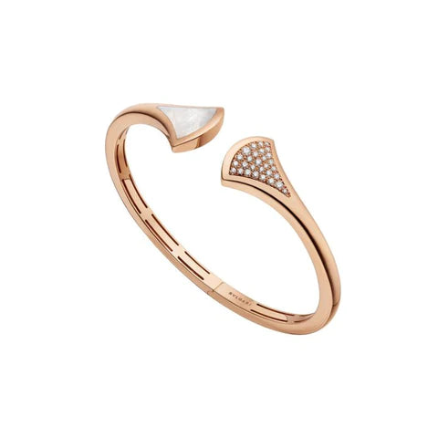 [Glow Jewelry]DREAM BRACELET OPEN PINK GOLD MOP DIAMOND