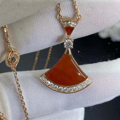 [Glow Jewelry]DREAM NECKLACE CARNELIAN DIAMOND