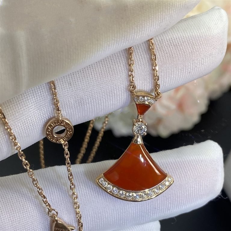 [Glow Jewelry]DREAM NECKLACE CARNELIAN DIAMOND