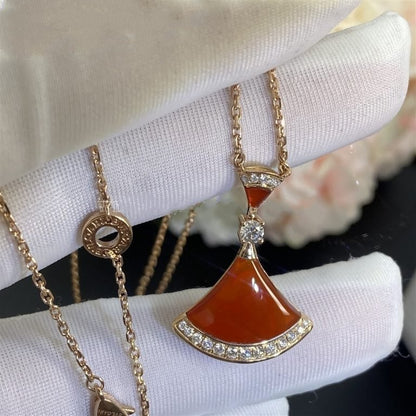[Glow Jewelry]DREAM NECKLACE CARNELIAN DIAMOND