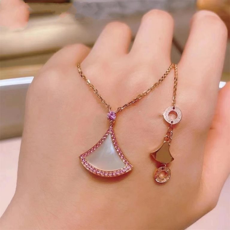 [Glow Jewelry]DREAM NECKLACE MOP DIAMOND PINK