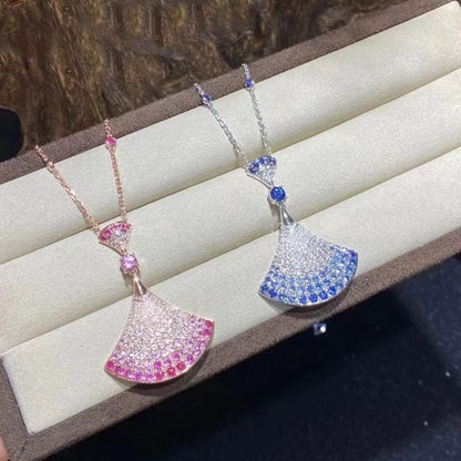 [Glow Jewelry]DREAM NECKLACE AGATE SILVER DIAMOND
