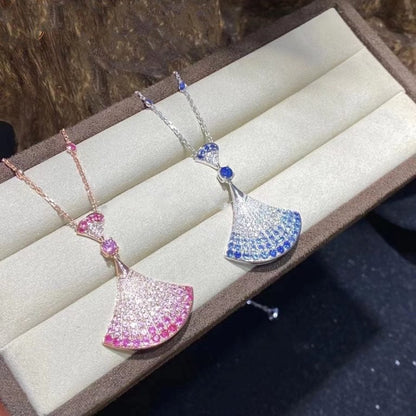 [Glow Jewelry]DREAM NECKLACK DIAMOND PINK GOLD
