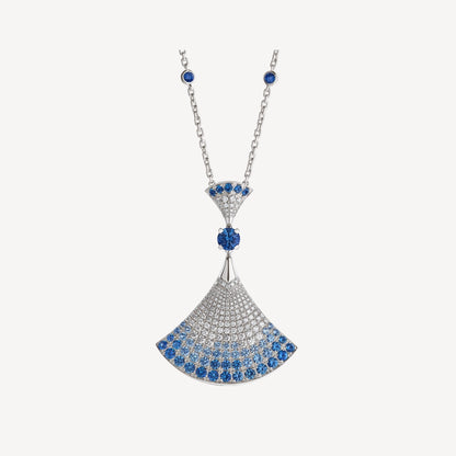 [Glow Jewelry]DREAM NECKLACE AGATE SILVER DIAMOND