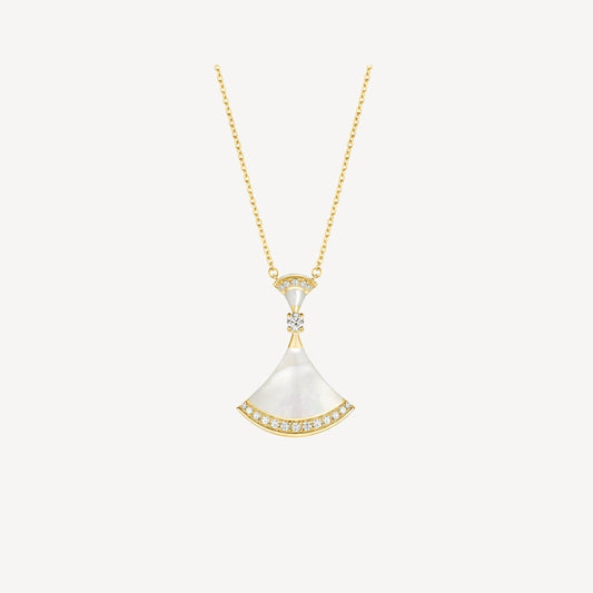 [Glow Jewelry]DREAM NECKLACE MOP GOLD DIAMOND
