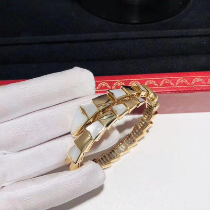 [Glow Jewelry]SERPENTI BRACELET MOP GOLD