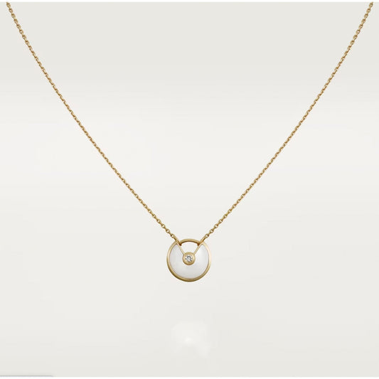 ¡®Glow Jewelry¡¯AMULETTE ROSE GOLD MOP NECKLACE