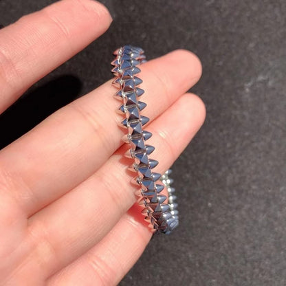 [Glow Jewelry]CLASH SILVER BRACELET