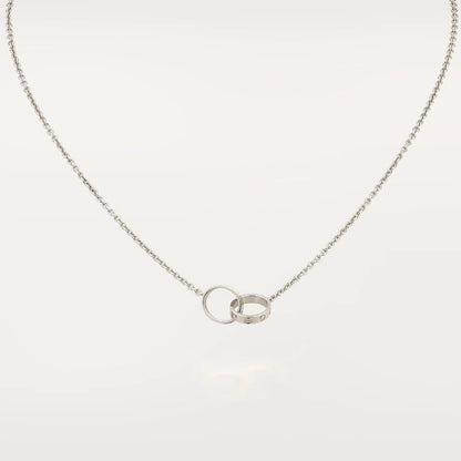 ¡®Glow Jewelry¡¯LOVE NECKLACE PINK GOLD AND SILVER