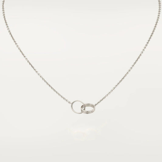 ¡®Glow Jewelry¡¯LOVE NECKLACE PINK GOLD AND SILVER
