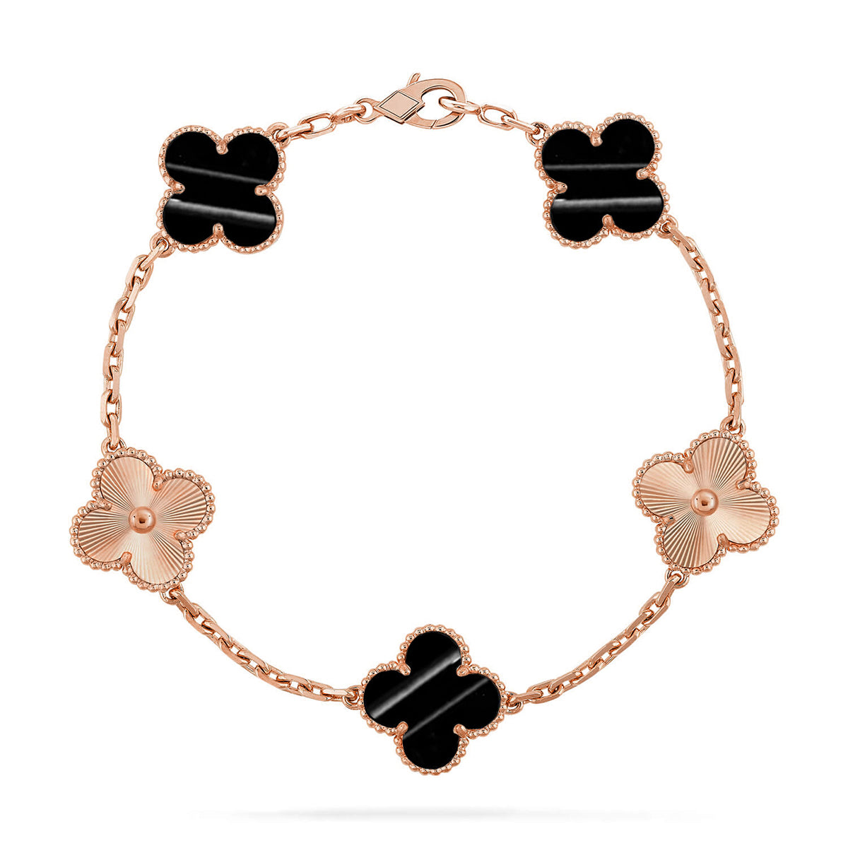 [Glow Jewelry]New  CLOVER 5 MOTIF PULSAR STONE BRACELET COLLECTION