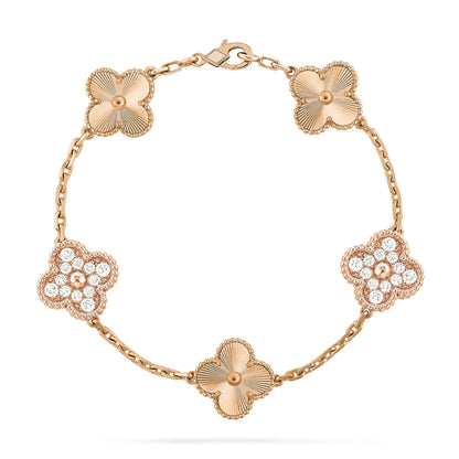 [Glow Jewelry]New  CLOVER 5 MOTIF LASER BRACELET COLLECTION