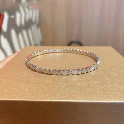 [Glow Jewelry]BEE LOVE SILVER DIAMOND BRACELET