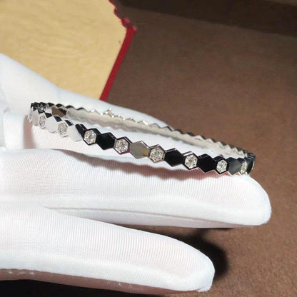 ¡®Glow Jewelry¡¯BEE LOVE SILVER DIAMOND BRACELET