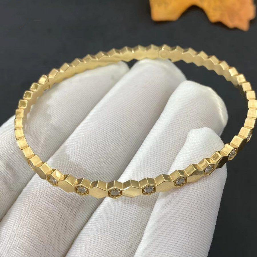 ¡®Glow Jewelry¡¯BEE LOVE GOLD DIAMOND BRACELET
