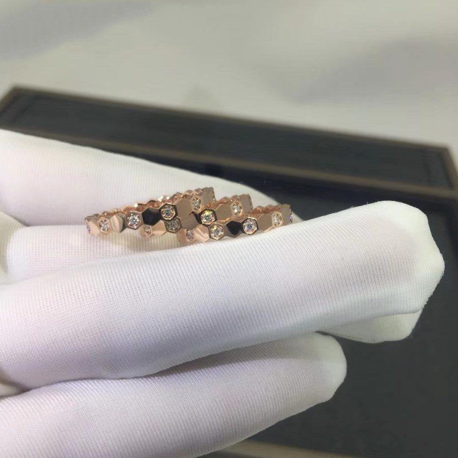 [Glow Jewelry]BEE LOVE RING PINK GOLD DIAMOND
