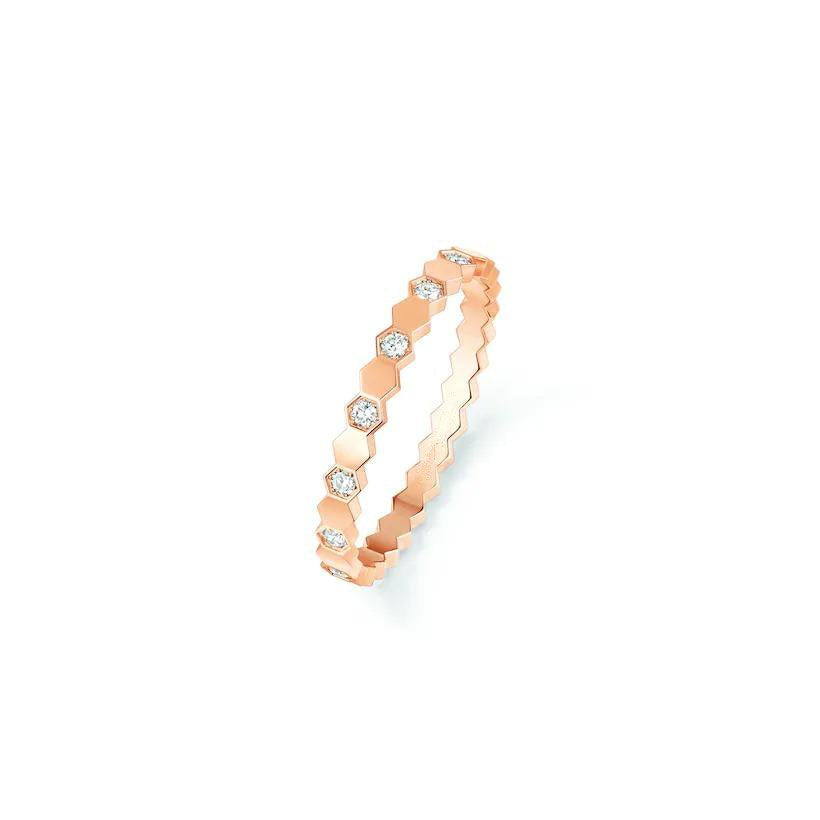 [Glow Jewelry]BEE LOVE RING PINK GOLD DIAMOND