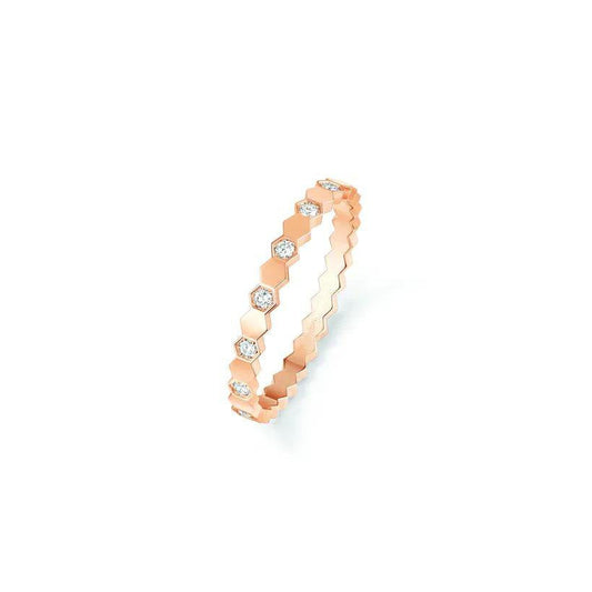 [Glow Jewelry]BEE LOVE RING PINK GOLD DIAMOND