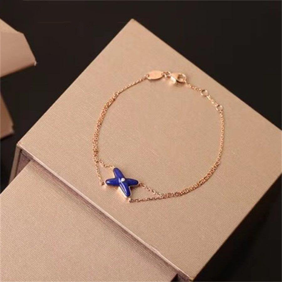 [Glow Jewelry]Hollow Design Four-Leaf Clover Flower Shape Ring