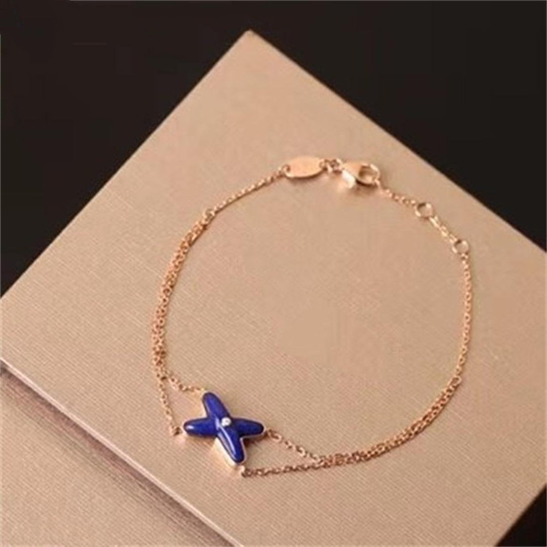 [Glow Jewelry]Hollow Design Four-Leaf Clover Flower Shape Ring