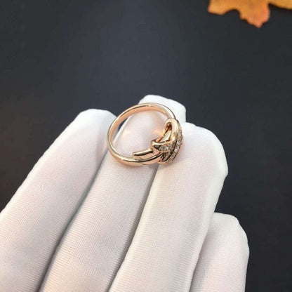 ¡®Glow Jewelry¡¯JEUX DE PINK GOLD DIAMOND RING