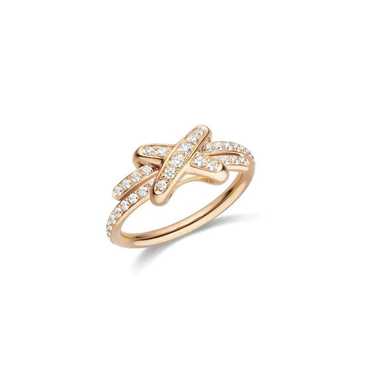 [Glow Jewelry]JEUX DE RING PINK GOLD DIAMOND