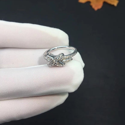 [Glow Jewelry]JEUX DE SILVER DIAMOND RING