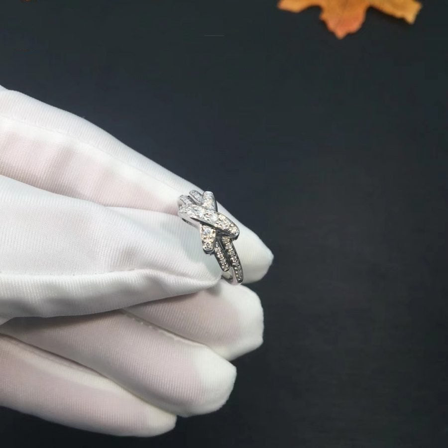 ¡®Glow Jewelry¡¯JEUX DE SILVER DIAMOND RING