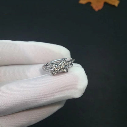 ¡®Glow Jewelry¡¯JEUX DE SILVER DIAMOND RING