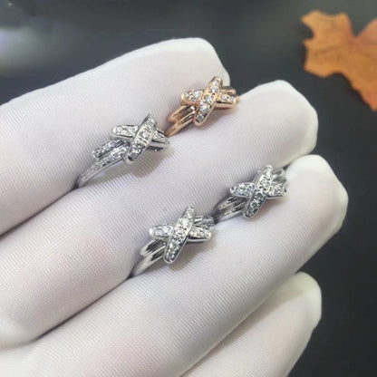 ¡®Glow Jewelry¡¯JEUX DE SILVER DIAMOND RING