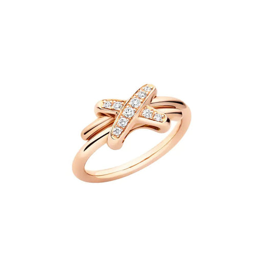 [Glow Jewelry]JEUX DE PINK GOLD DIAMOND RING