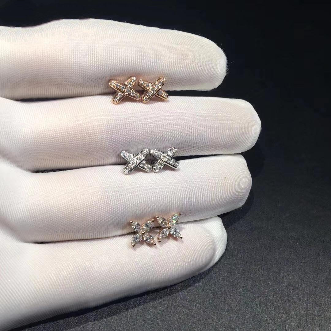 ¡®Glow Jewelry¡¯JEUX DE DIAMOND EARRINGS