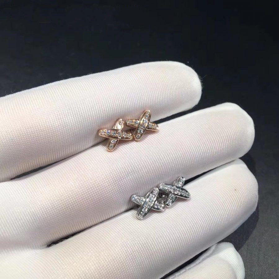 [Glow Jewelry]JEUX DE DIAMOND EARRINGS