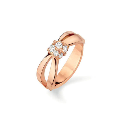 [Glow Jewelry]LIENS RING PINK GOLD DIAMOND
