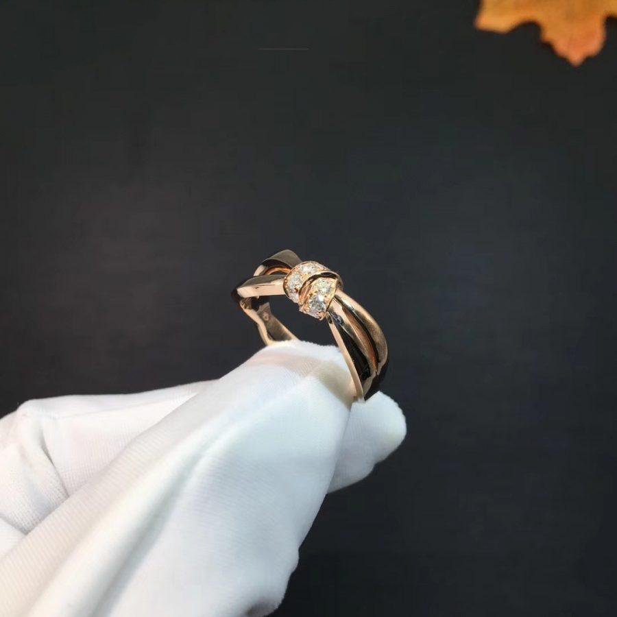 [Glow Jewelry]LIENS RING PINK GOLD DIAMOND