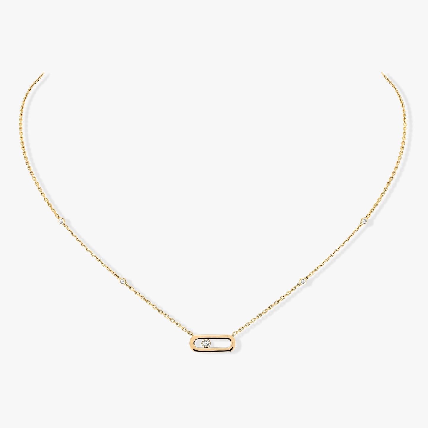 [Glow Jewelry]MOVE UNO DIAMOND NECKLACE