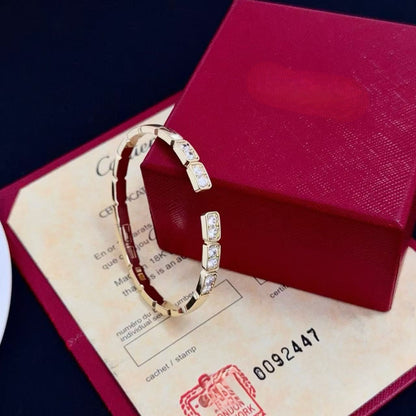 [Glow Jewelry jewelrys]LOVE DIAMOND OPEN  BRACELET