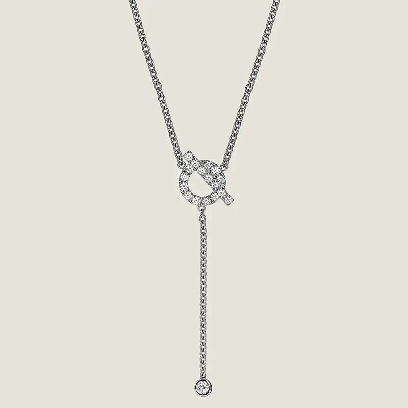 ¡®Glow Jewelry¡¯FINESSE SILVER DIAMOND NECKLACE