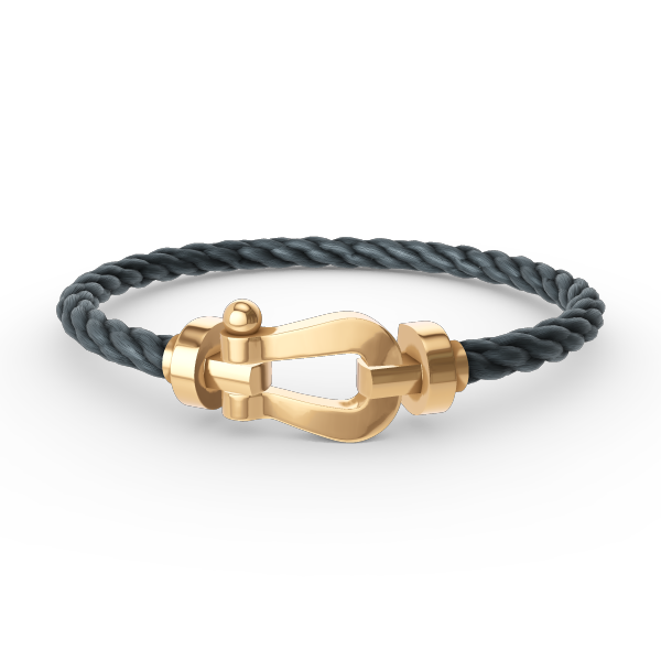 ¡®Glow Jewelry¡¯ホースシュー ブレスレット（ラージ・ダイヤなし）ゴールド