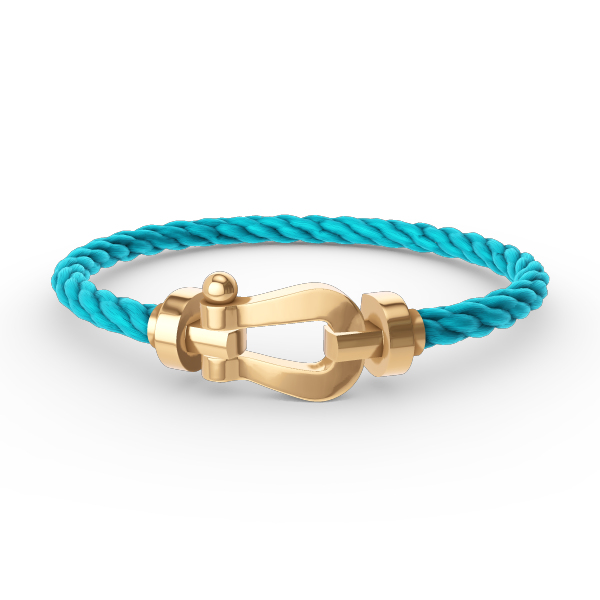 ¡®Glow Jewelry¡¯ホースシュー ブレスレット（ラージ・ダイヤなし）ゴールド
