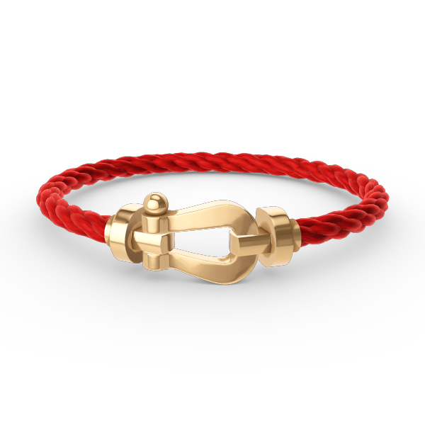 ¡®Glow Jewelry¡¯ホースシュー ブレスレット（ラージ・ダイヤなし）ゴールド