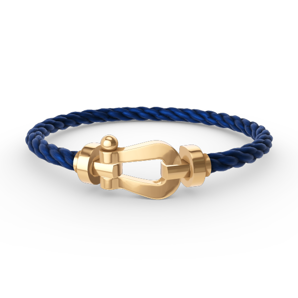 ¡®Glow Jewelry¡¯ホースシュー ブレスレット（ラージ・ダイヤなし）ゴールド