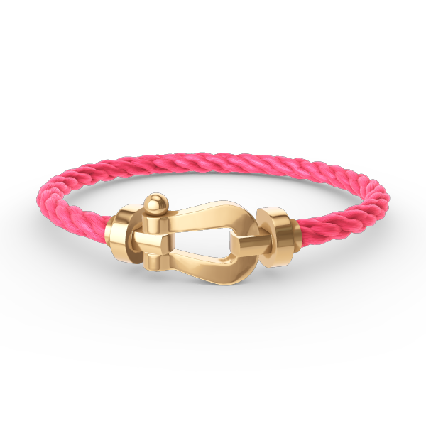 ¡®Glow Jewelry¡¯ホースシュー ブレスレット（ラージ・ダイヤなし）ゴールド